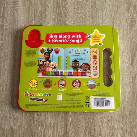 PREOWNED … COCOMELON “Let's All Sing Together” Interactive Book - Picture 2 of 5
